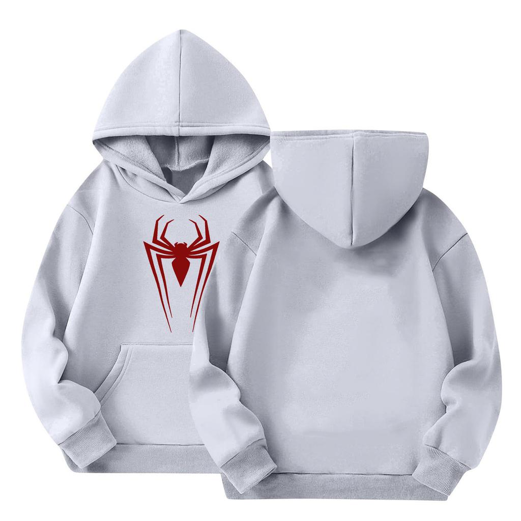 Kids Long Sleeve Pullover Sweatshirt, Loose Fit Letter Print Top for Boys and Girls