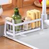 Sink Caddy Organizer Kitchen Sponge Holder with Quick Drain Tray Non-Slip