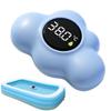 Thermomètre de bain pour bébé Moniteur de température de baignoire Flottant Numérique Thermomètre de température de bain pour bébé Affichage LED Testeur de température