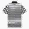 MunSingwear Men S Marine STripe T ShirT Black mr221mTS43