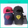Cappello Snapback Lussuoso Supereroe Superman Ricamato Unisex Design Steampunk