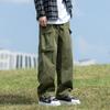 Overalls Heavy American Men's Straight and Simple Autumn and Winter Multi-pocket Trendy Brand Retro Casual New Versatile Pants