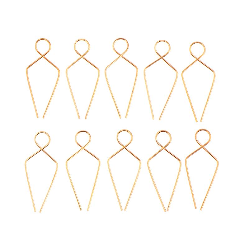 100Pcs/Lot Metal Hooks Steel Beads Connectors Chandelier  Pins Lighting  Accessories