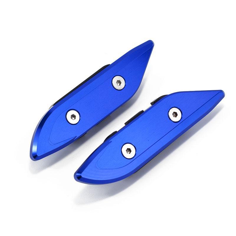 Yamaha TMAX-530 (2012-2018) Aluminum Rearview Mirror Decorative Cover and Base Plug.