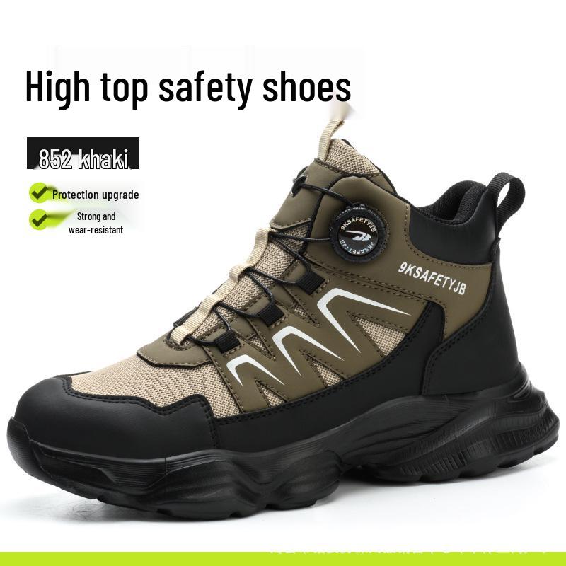 Мужские Высокие износостойкие Защитные Ботинки Ozone с Металлическим Подпяточником - Ударопрочные и Прокалываемые Всесезонная Защита 4170₽