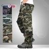 Cozy Up Men's Tactical Camouflage Overalls High-Quality Cotton Multi-Pocket Trousers Sports Training Casual Work Pants