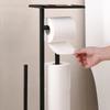 Rust-proof Floor Standing Toilet Roll Holder Freestanding Tissue Dispenser  Hotel Bathroom