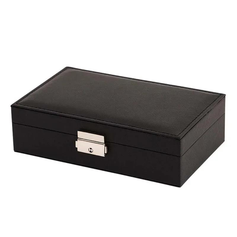Leather Jewelry Box Display High Quality Fashion Design Ring For Woman Gift Choice Love Recomended Factory Sale