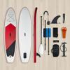 Inflatable Paddle Board Foldable SUP Adjustable for Rivers