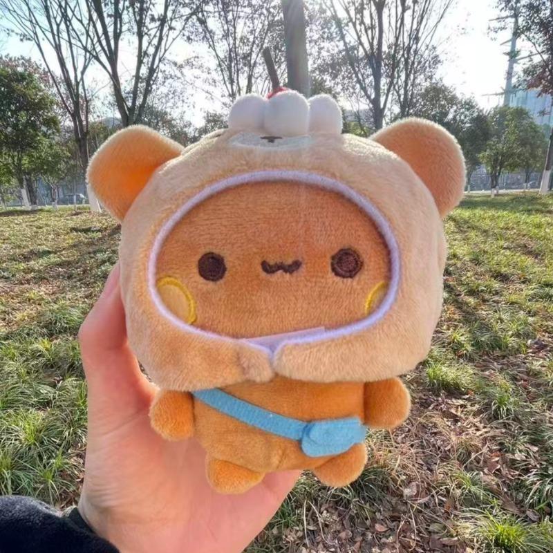 Bubu Cute And Dudu Panda Plush Doll Soft Anime Plushie Toy Cute Kawaii Cartoon Fluffy Bear Toy Car Decor Christmas Birthday Gifts