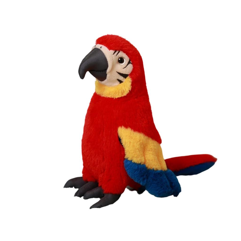 Simulated Parrot Plush Toy Children's Birthday Gift Cloth Doll