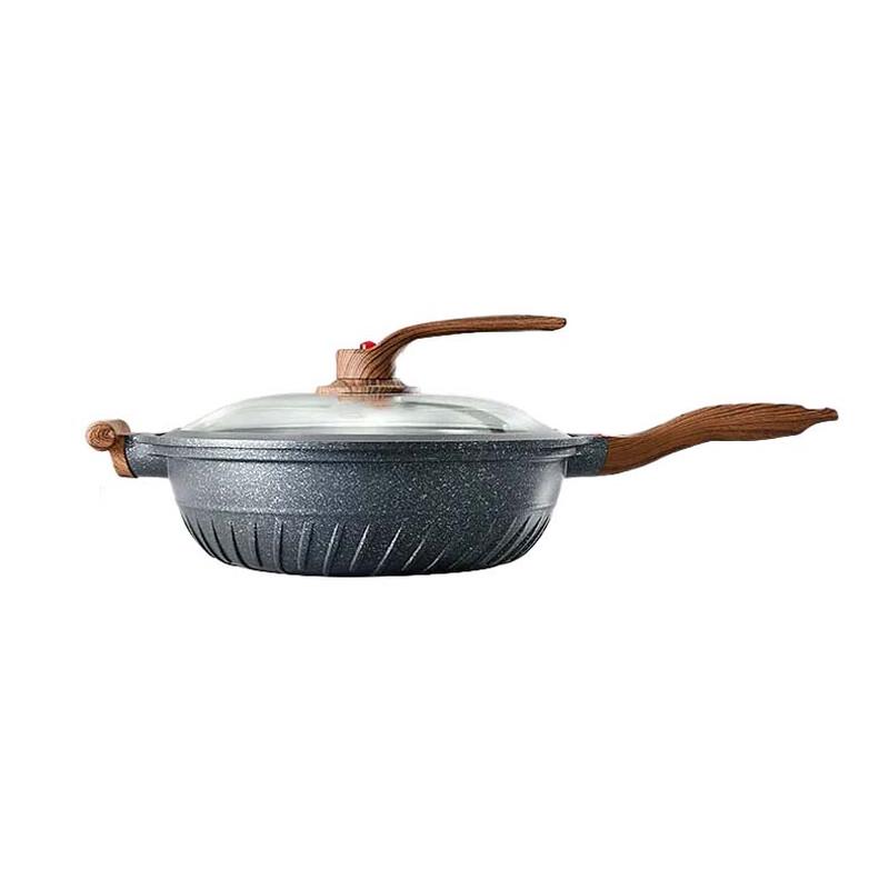 Yetele Maifan Stone Micro-Pressure Non-Stick Wok