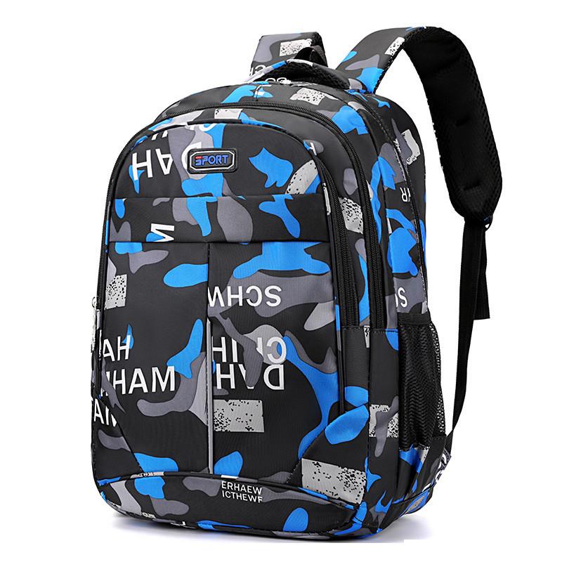 Travel Backpack Printed Fashionable Durable Casual Schoolbag Student