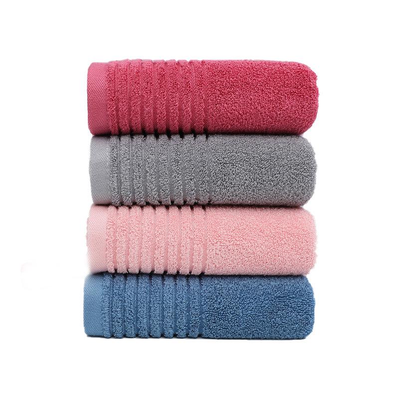 1/4/6PCS Red Bamboo Fiber Towels Sets Home Bath Towels Adults Face Towel Thick Absorbent Luxury Bathroom Towels Christmas Gift