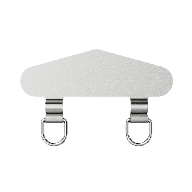 Antilost Phone Grip Pad Clip With Double Chain, Easy Carry Suitable for Mobiles and Key, Secure Attachment, Outdoor Use