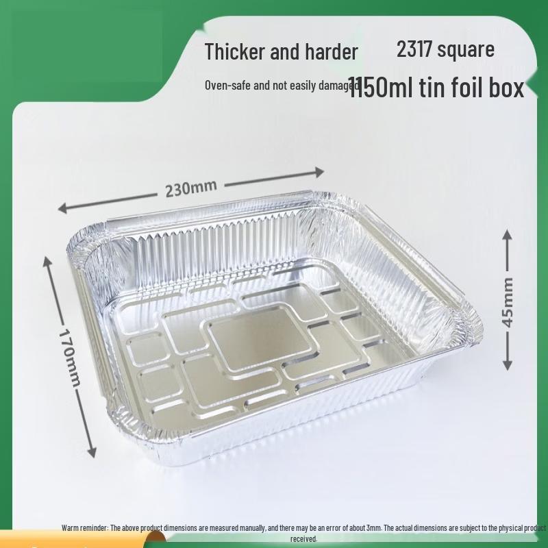 

Disposable Aluminum Foil BBQ & Takeaway Meal Box