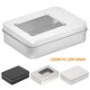 Scatola Rettangolare Piccola in Metallo per Carte da Gioco Custodia per Carte Collezionabili Organizer Scatola di Latta Vuota Contenitore per Caramelle Cosmetici per la Casa