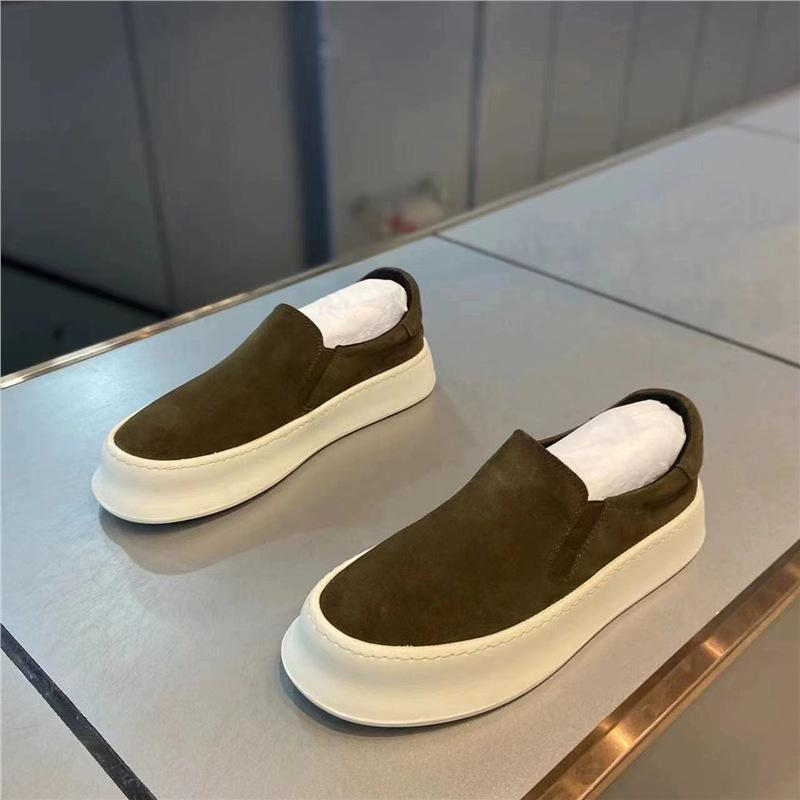 Spring new lazy shoes platform soles niche wear-resistant comfortable shoes xlz