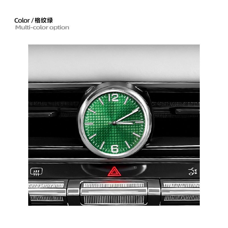 For Zeekr 9X Car Dashboard Air Vent Quartz Clock Luminous Electronic Dial Air Outlet Ornament Interior Decoration Accessories