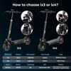 Trottinette électrique tout-terrain iScooter iX3 pour adultes - Moteur 800 W, autonomie de 40 km, pneus 10" et pliable