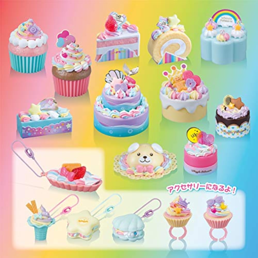 Whip Up [Rainbow Cream Party Set] W-133 Toy Decoration Patissier Making Toy Whipple Epoch