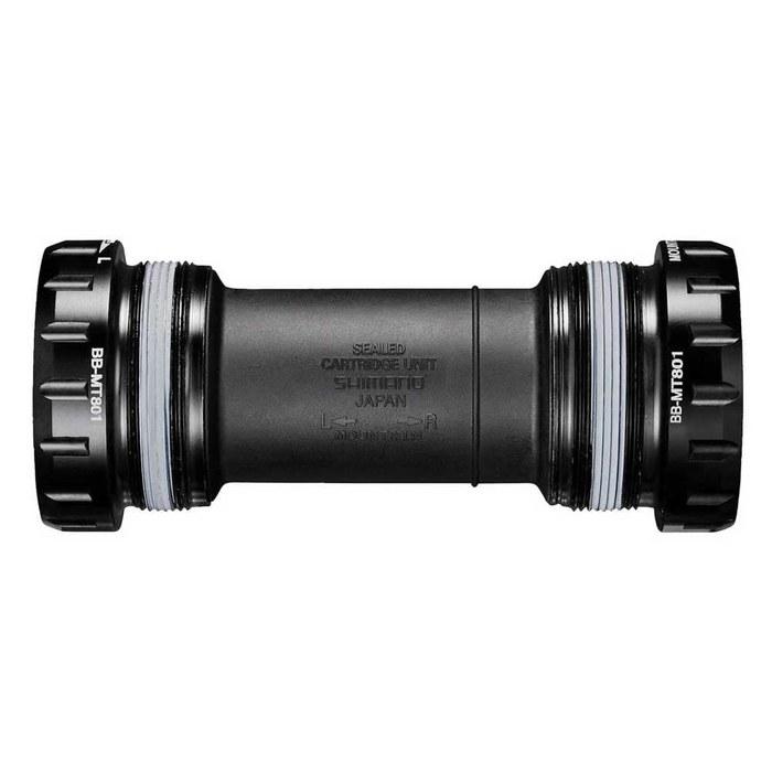 SHIMANO BB-MT801 BSA 68/73mm MTB Bottom Bracket + 2.5mmX3 Spacers, Silver