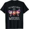Chibi Anime Girls Witches Costume Funny Kawaii Halloween T-Shirt