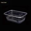 Disposable Food-Grade Transparent Plastic Meal Prep Container