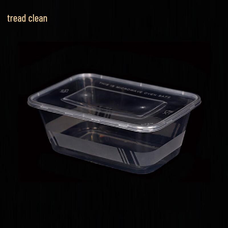 Disposable Transparent Plastic Food Containers