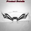 For YAMAHA YZF-R3 YZF-R25 2019-2023 Aerodynamic Motorcycle Front Fairing Winglets Cover Carbon Fiber Protection Guards 2020 2022