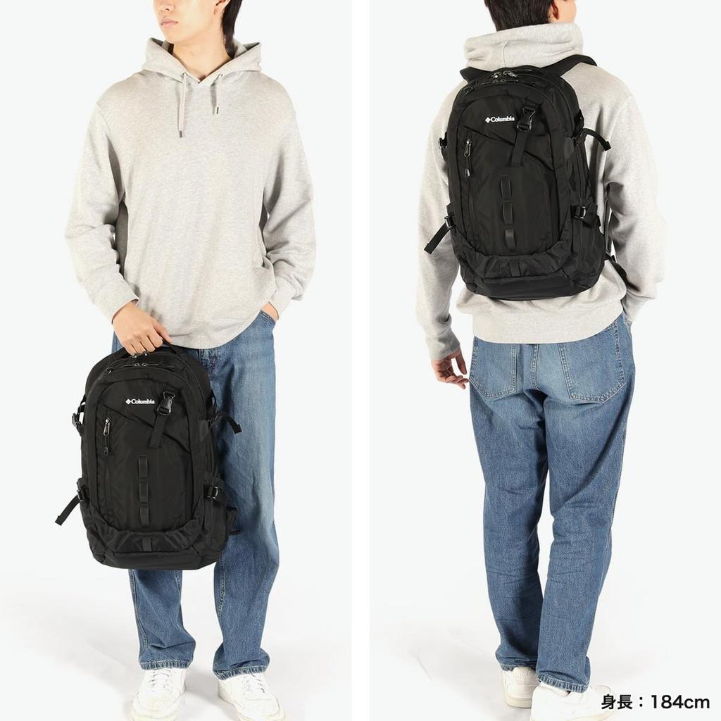 Plecak Columbia Pepper Rock 30L PU8711, Rozmiar uniwersalny, Czarny