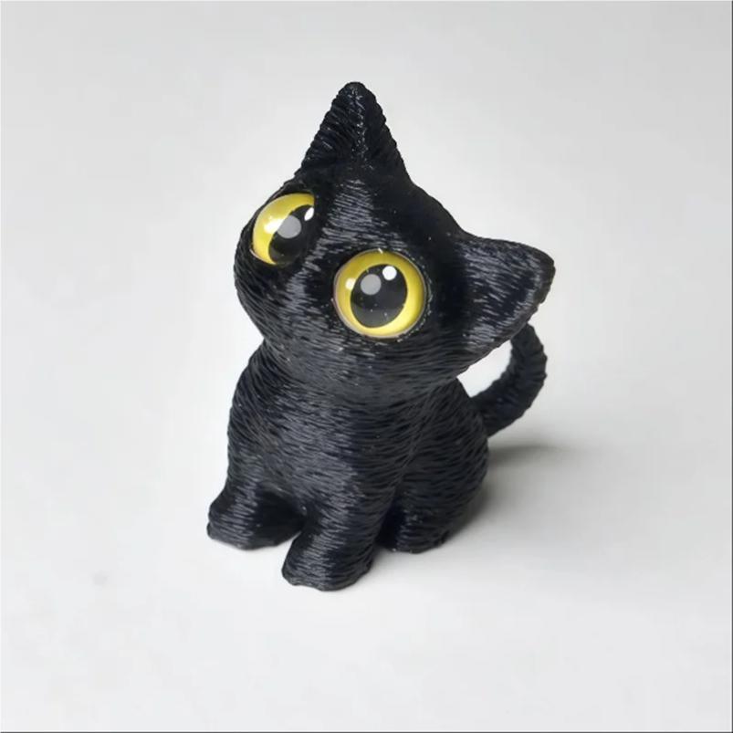 5Pcs Cat Ornament Mini Figurines Miniature Resin Cute Kitten Micro Landscape Crafts Small Ornaments Desktop Decoration