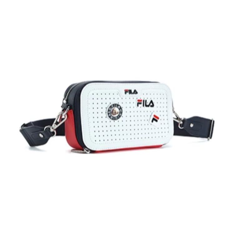 FILA Fashion Casual PU Underarm Bag Shoulder Bag Crossbody Bag Small Women bags F13W331163F-WT