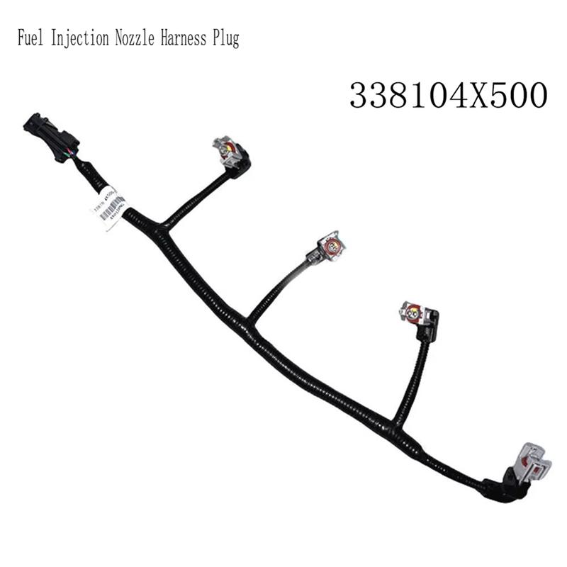 Fuel Injection Nozzle Harness Plug Lnjector Injector Wiring Assy 338104X500 For KIA Carnival Sedona 2.9L J3 Diesel 2001- 2009