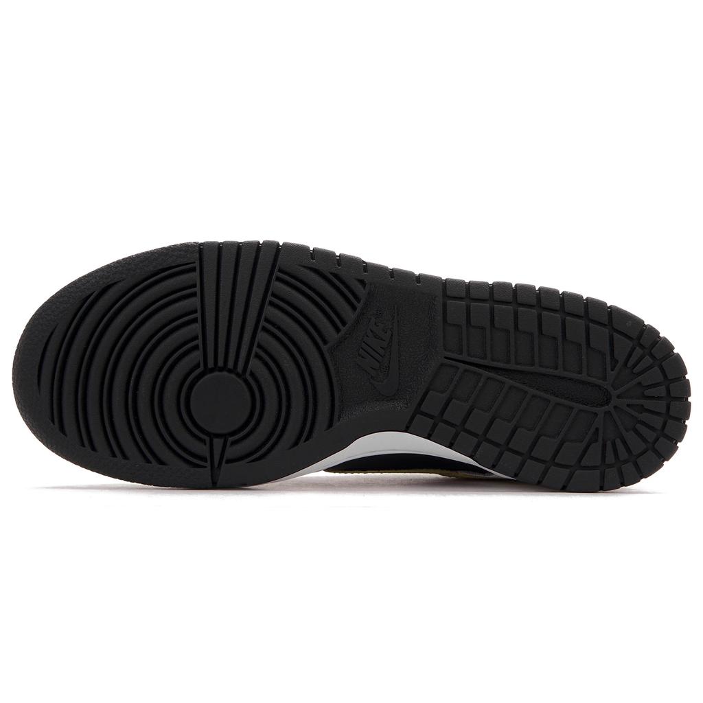 Nike Dunk Panda Cheese A Low top Skateboard Shoes Unisex Black White Yellow HF5441-100(Team62-A)