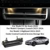 For Tesla Model YL Model Y Juniper Model 3 Highland Center Console Screen Under Storage Box Double-layer Hidden Organizer Tray