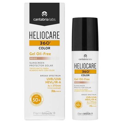 Sunscreen - Heliocare - 360 - High Protection SPF 50+ - Gel Texture - Non-Comedogenic