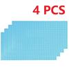 4PCS Classic Baseplates 32x32 16X32 Dots Building Blocks Bricks Base Plates DIY Plastic Board Blocks MOC City Construction Toys
