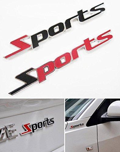 CarOver [3D Metal] General Purpose SPORTS Sticker Sports 3D Racing