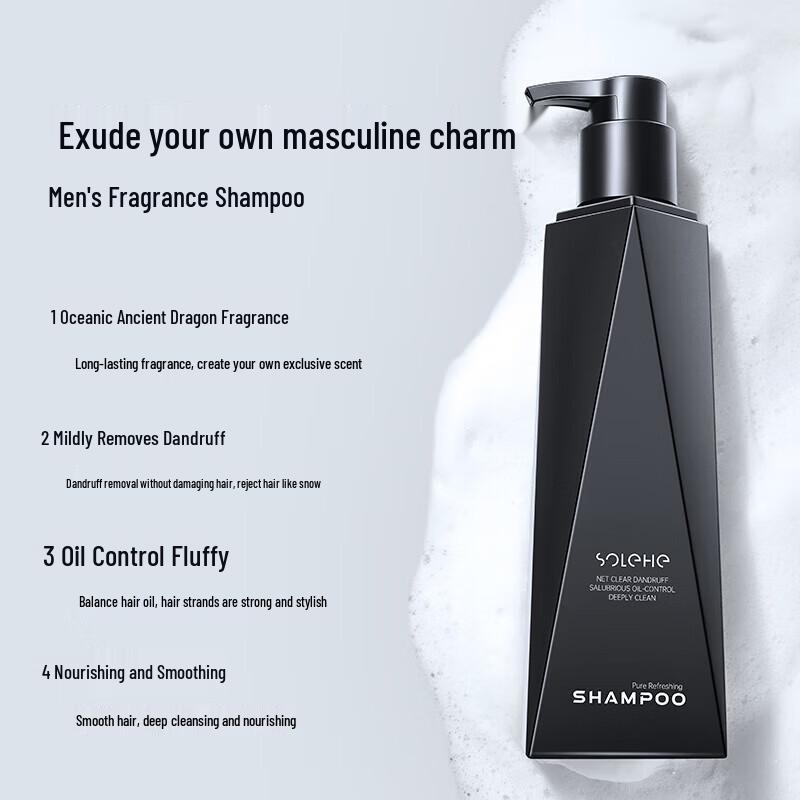 Hefengyu Men's Refreshing Shampoo & Shower Gel Set