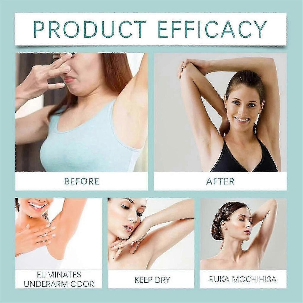 3X Odaban Underarm Odor Remover Spray Long Lasting Aroma Armpit Sweat Deodorizer Moisturizing Body Care Refreshing Deodorant Spray 30ml