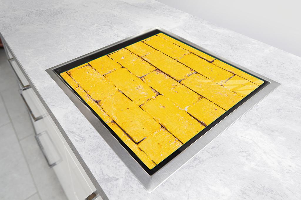 Glass Protective Plate for Stove 50x52 Brick