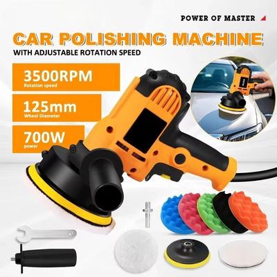 Electric Car Polisher Car Beauty Waxing Machine Adjustable Speed Sanding Waxing Tools Automotive Polishing Scratch Repair