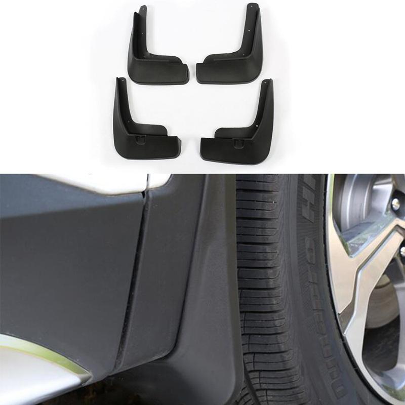 Car Plastic Fender Soft Mudguard Protection Flap Splash Mud Guard Frame 4PCs For Hyundai Santa Fe SantaFe   -2024