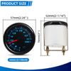 2'' 52mm 7 Color Oil Temperature Gauge Boost Bar PSI Water Temp Oil Pressure Air Fuel Ratio RPM Tachometer for 12V Car Gauges