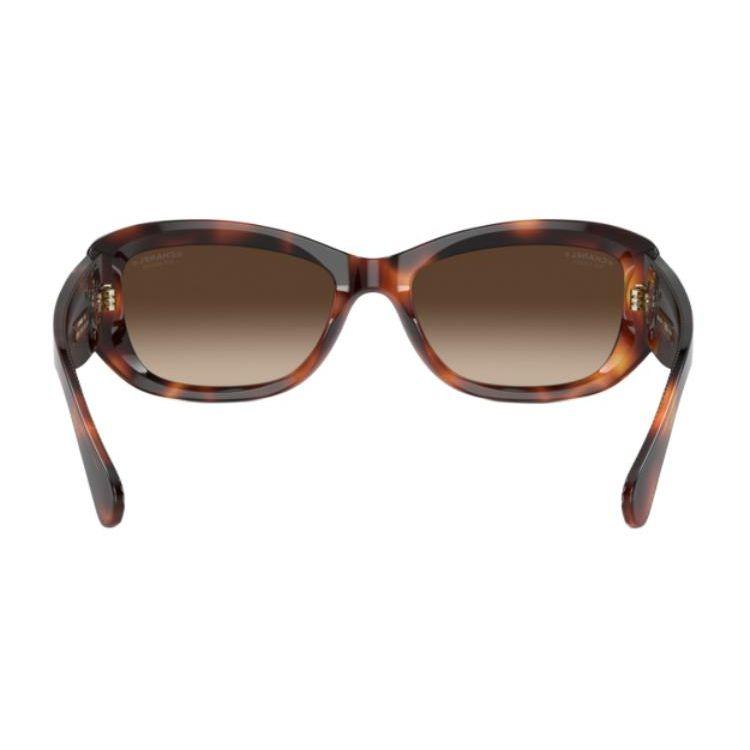 Chanel Logo Frame Irregular Shape Sunglasses Women sunglasses Brown CH5493A-1295/S9