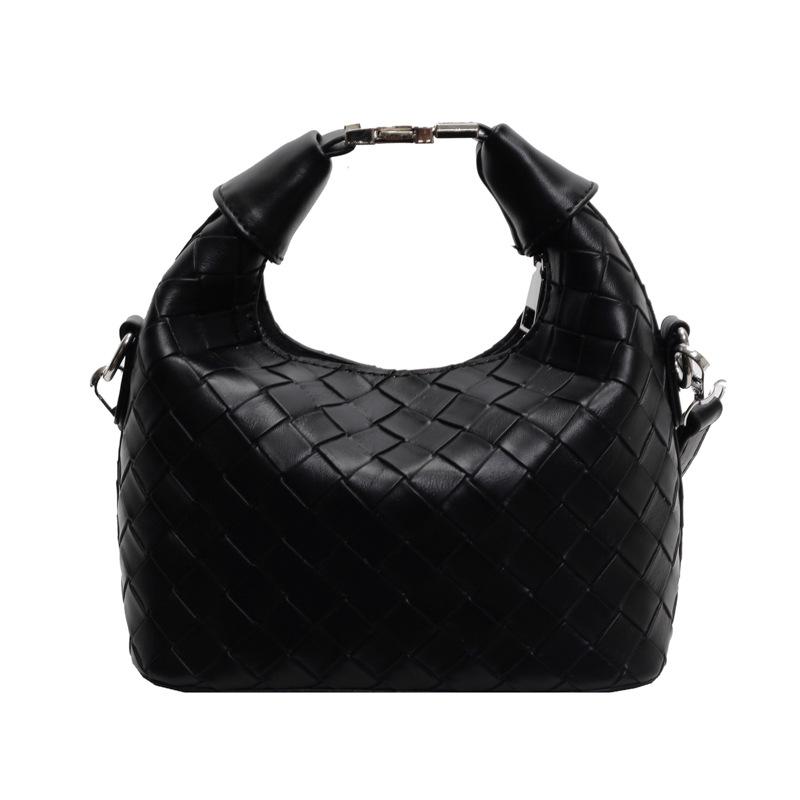 Hand carrying bucket bag women 2025 new Korean version ins trendy fashion shoulder bag simple niche messenger bag