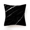 New Black White Marble Texture Cushion Cover 30X50/40X40/45X45CM Ultra Soft Lumbar Pillowcase Sofa Seat Throw Pillows Decor Home