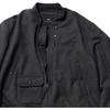 Uniqlo Engineered Garments Collaboration Solid Color Wool Ribbed Sleeve Button Closure Workwear Loose Flight Jacket Unisex Jackets 467597-08