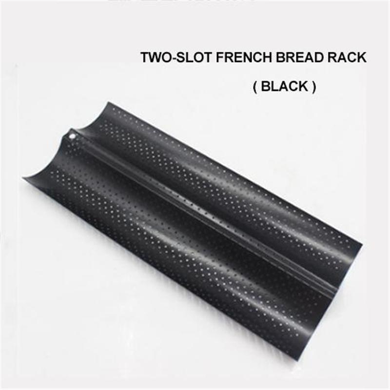 Non-Stick Bread Pans Baking Tray 2/3/4 Loaf Baguette Mold Loaves Wave Baker Baguette Pan Bakeware Baking Tray